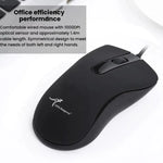 Little Kangaroo DS-917 1000DPI Ergonomische optische kabelgebundene Maus Laptop-Maus für Büro und Gaming, DS-917 USB