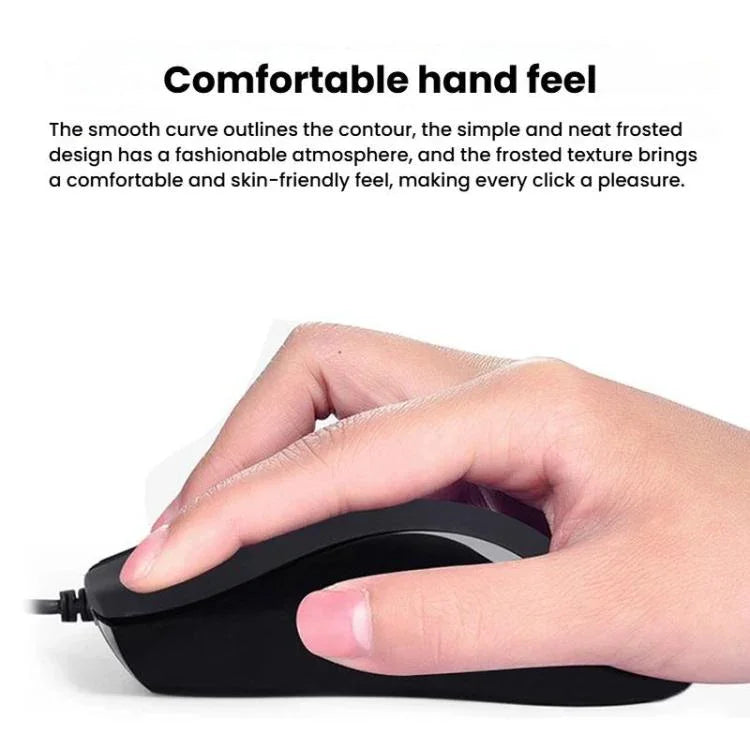 Little Kangaroo DS-917 1000DPI Ergonomische optische kabelgebundene Maus Laptop-Maus für Büro und Gaming, DS-917 USB