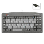 Little Kangaroo DS-9827 88 Tasten kabelgebundene Tastatur mit Magnetring Laptop Industriebüro-Tastatur, PS2, USB
