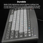 Little Kangaroo DS-9827 88 Tasten kabelgebundene Tastatur mit Magnetring Laptop Industriebüro-Tastatur, PS2, USB