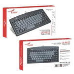 Little Kangaroo DS-9827 88 Tasten kabelgebundene Tastatur mit Magnetring Laptop Industriebüro-Tastatur, PS2, USB