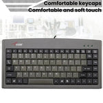 Little Kangaroo DS-3000 88 Tasten kabelgebundene Tastatur mit Magnetring Laptop Industriebüro-Tastatur, PS2, USB