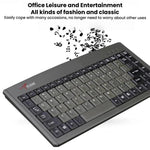 Little Kangaroo DS-3000 88 Tasten kabelgebundene Tastatur mit Magnetring Laptop Industriebüro-Tastatur, PS2, USB