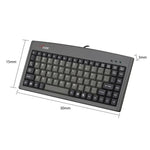 Little Kangaroo DS-3000 88 Tasten kabelgebundene Tastatur mit Magnetring Laptop Industriebüro-Tastatur, PS2, USB