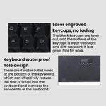 Little Kangaroo DS-8500 Laptop Kabelgebundene Tastatur mit Touchpad, PS2 mit Ohren, USB mit Ohren, PS2 ohne Ohren, USB ohne Ohren