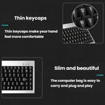 Little Kangaroo DS-9821 DS-911 Laptop Industrielles kabelgebundenes Tastatur- und Maus-Set, USB, PS2