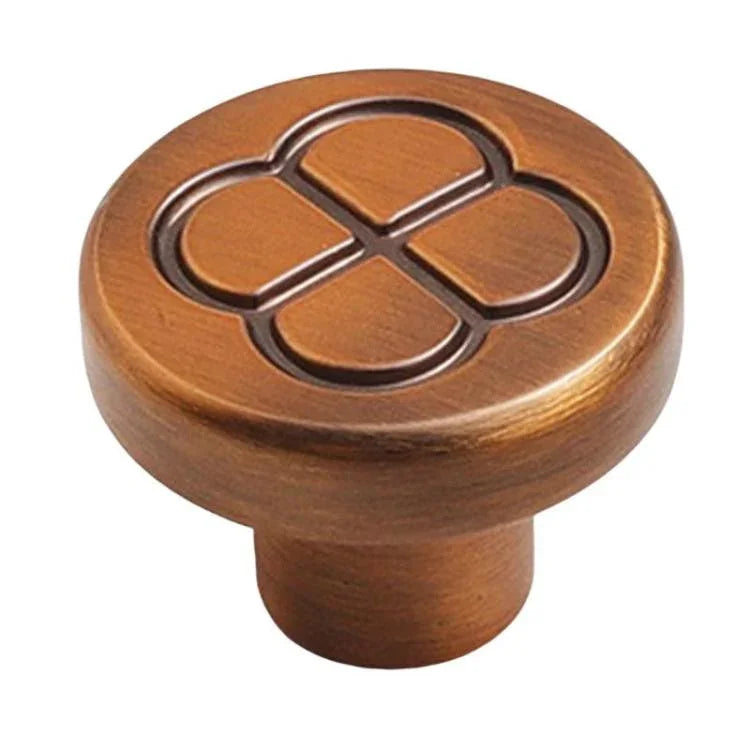 Vintage Blumen-Schranktürgriff Zinklegierungsgriff für Schubladen und Kleiderschränke, Einloch-Kaffee, 96mm Kaffee, 128mm Kaffee, Einloch-Grau, 96mm Grau, 128mm Grau, Einloch-Gebürstetes Kupfer, 96mm Gebürstetes Kupfer, 128mm Gebürstetes Kupfer