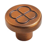 Vintage Blumen-Schranktürgriff Zinklegierungsgriff für Schubladen und Kleiderschränke, Einloch-Kaffee, 96mm Kaffee, 128mm Kaffee, Einloch-Grau, 96mm Grau, 128mm Grau, Einloch-Gebürstetes Kupfer, 96mm Gebürstetes Kupfer, 128mm Gebürstetes Kupfer