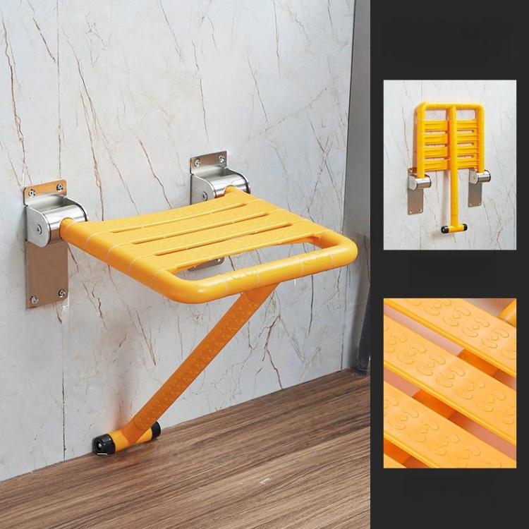 Wandmontierter klappbarer Duschhocker Badezimmer-Sicherheitsstuhl für Senioren & Behinderte
