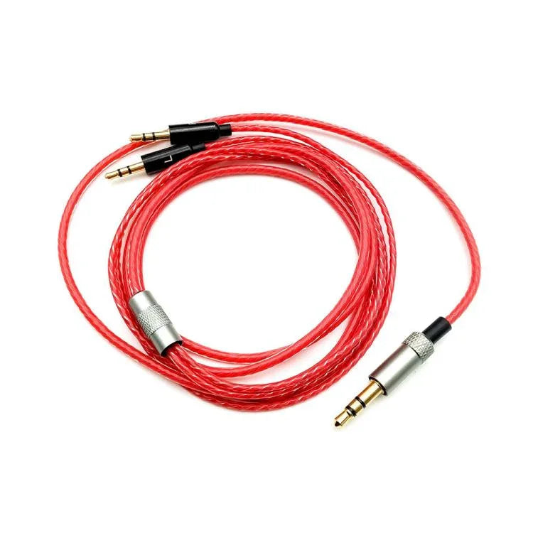3.5mm auf Dual 2.5mm Kopfhörerkabel Audio-Ersatzkabel, für Sol Republic Master Tracks HD V8 V10 V12 X3, 1.2m