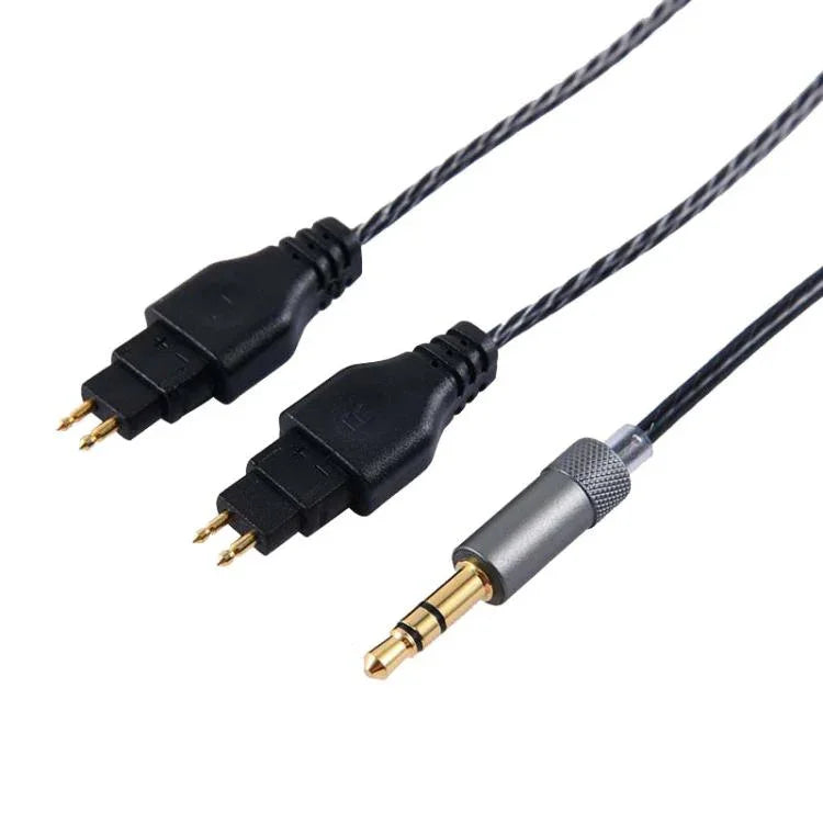 Kopfhörer-Audiokabel für Sennheiser HD414 / HD650 / HD600 / HD580 / HD660S, 2m, 1,2m