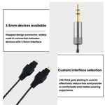 Kopfhörer-Audiokabel für Sennheiser HD414 / HD650 / HD600 / HD580 / HD660S, 2m, 1,2m
