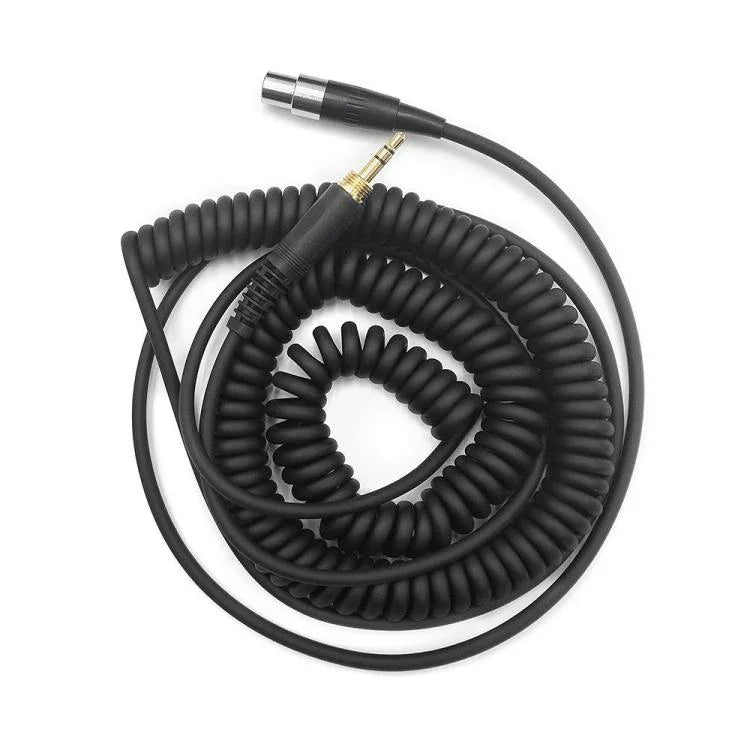 6,35-mm-Klinkenstecker-Kopfhörerkabel für AKG Q701 Q702 K712 K240, 1,5–4,5 m Spiralkabel, 3 m gerades Kabel
