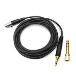 6,35-mm-Klinkenstecker-Kopfhörerkabel für AKG Q701 Q702 K712 K240, 1,5–4,5 m Spiralkabel, 3 m gerades Kabel