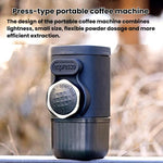Tragbare Handpresse Kaffeemaschine für Zuhause und Reisen Presskaffeemaschine