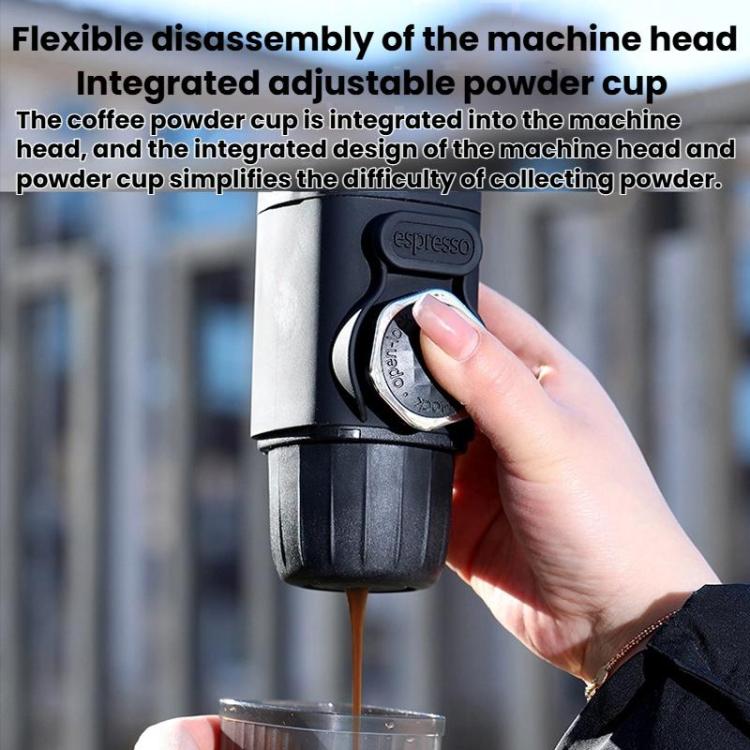 Tragbare Handpresse Kaffeemaschine für Zuhause und Reisen Presskaffeemaschine