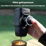 Tragbare Handpresse Kaffeemaschine für Zuhause und Reisen Presskaffeemaschine