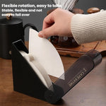 CAFE RHYME Staubdichter Filterpapierhalter mit Deckel Kaffeefilter-Box