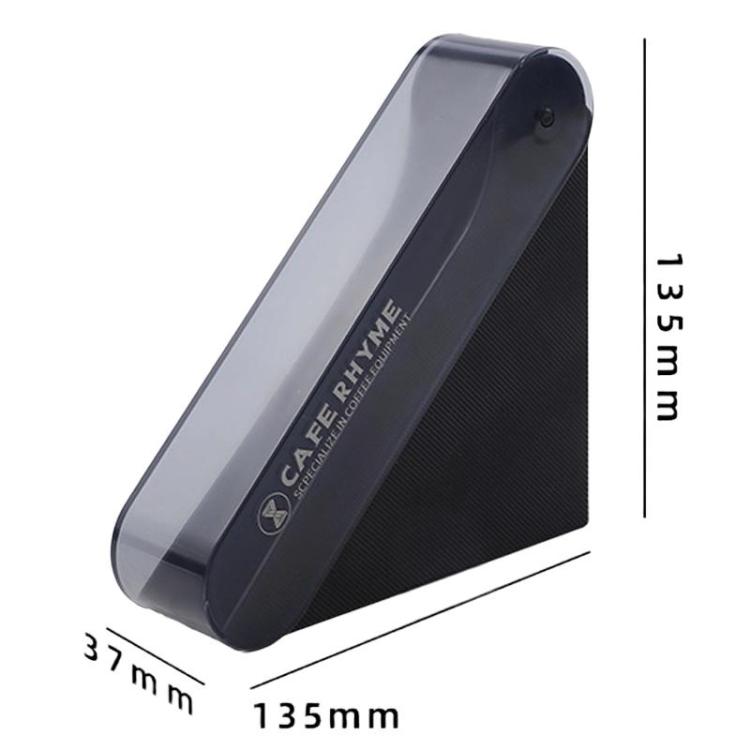 CAFE RHYME Staubdichter Filterpapierhalter mit Deckel Kaffeefilter-Box