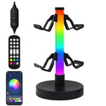 KBB-81 RGB-Gaming-Controller-Kopfhörerständer Umgebungslichtständer, Kabelsteuerung, Kabelsteuerung+Fernbedienung, Kabelsteuerung+Fernbedienung+Bluetooth-App