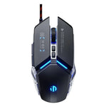 Inphic W-02 USB Kabelgebundene Gaming-Maus Makroprogrammierbare Beleuchtete Computermaus