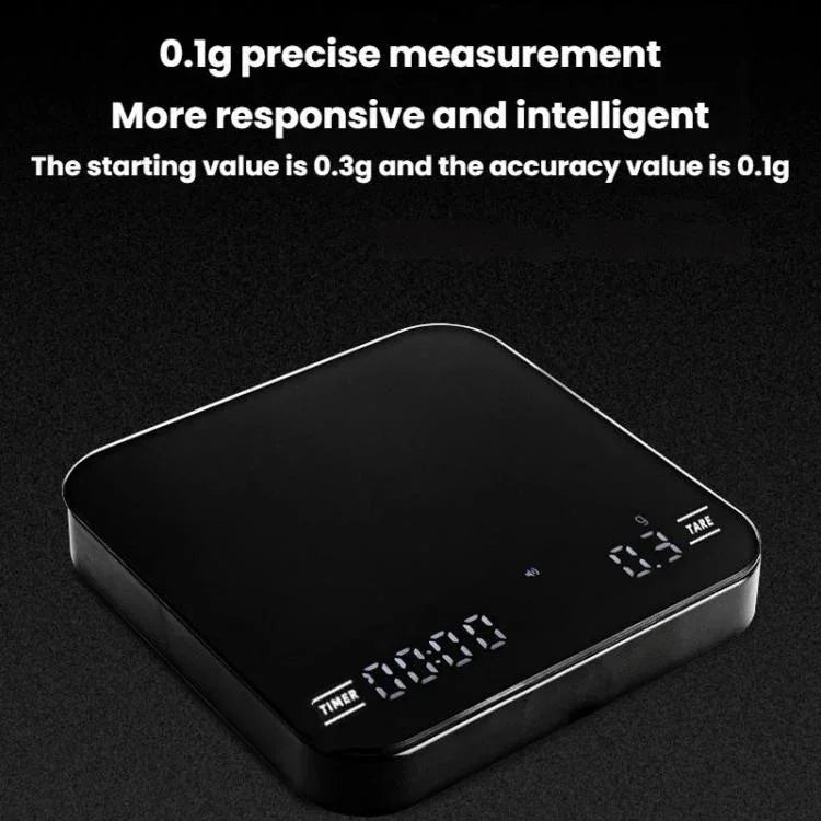 CAFE RHYME 311 Intelligente elektronische Waage für Pour-Over-Kaffee Mini Multifunktionale Küchenwaage mit Timer