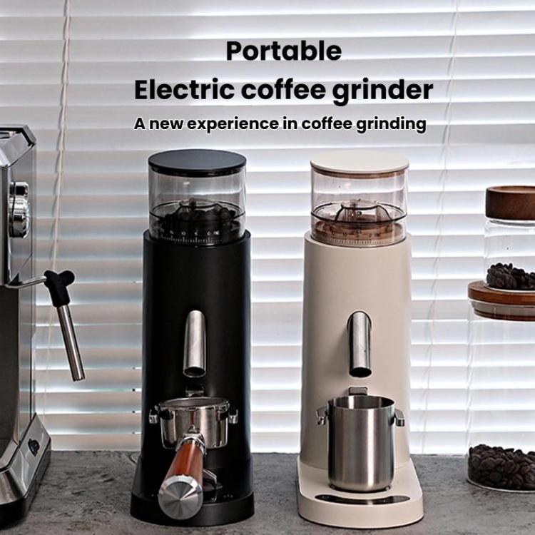 Elektrische Kaffeemühle Kleine Kaffeemaschine mit einstellbarer Mahlgröße