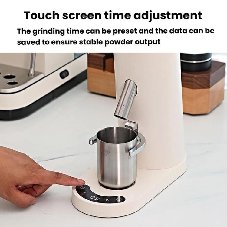 Elektrische Kaffeemühle Kleine Kaffeemaschine mit einstellbarer Mahlgröße