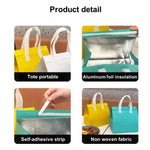 Aluminiumfolie Thermo-Liefertasche, 50 Beutel pro Packung, Größe: 21x26x11cm, Klein 21x26x11cm, Mittel 24x24x15cm, Groß 26x26x17cm, Extra Groß 30x30x20cm