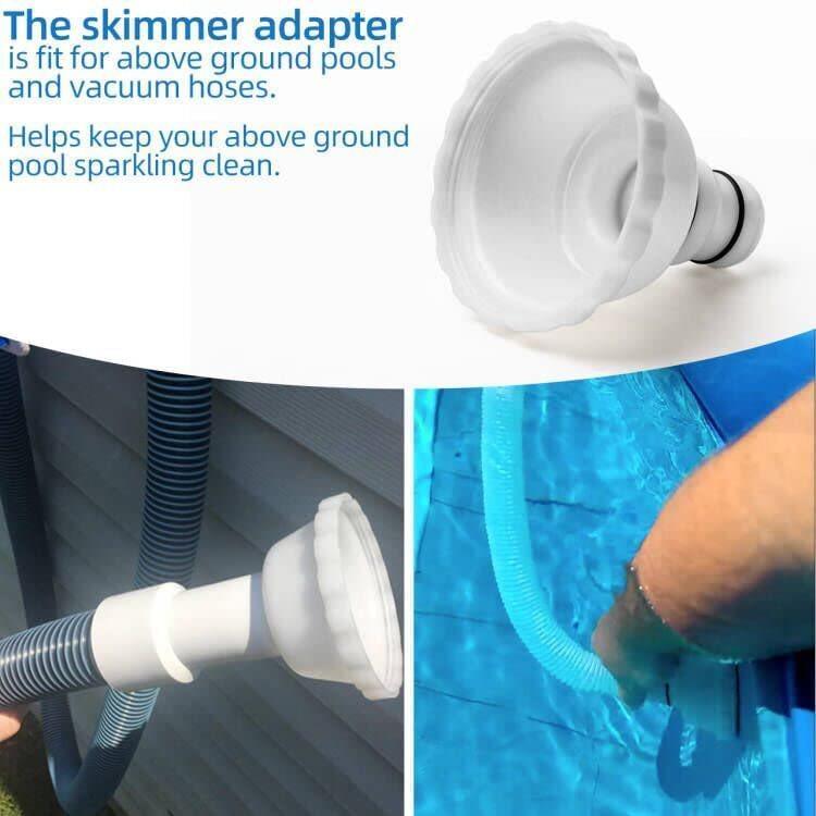 Vakuumadapter für RP/RX Skimmer mit Schwimmkörper