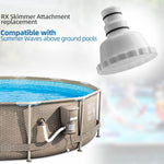 Vakuumadapter für RP/RX Skimmer mit Schwimmkörper
