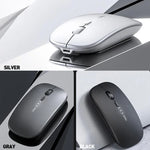 Inphic M1 PRO Kabellose Bluetooth Tri-Mode Wiederaufladbare Leise Maus mit Batteriestandsanzeige
