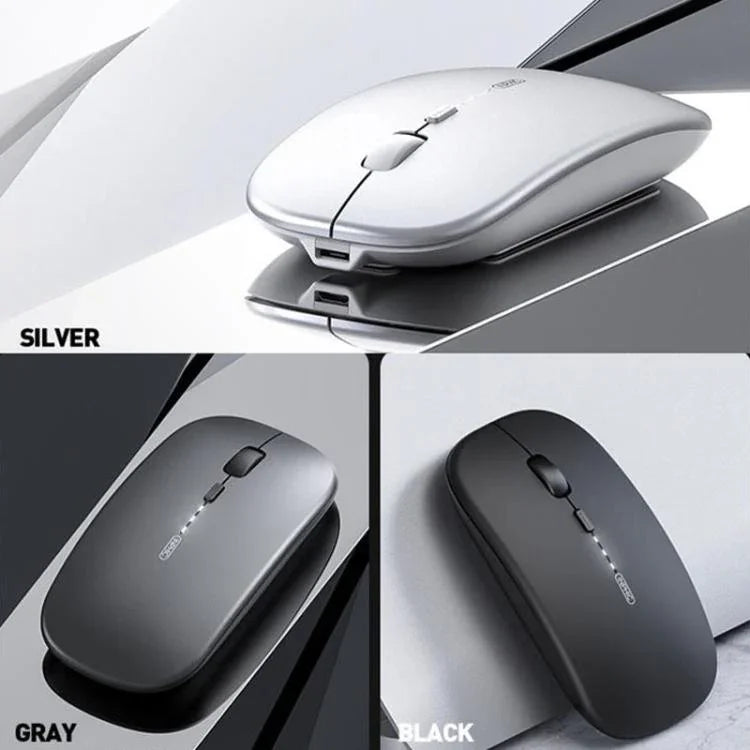 Inphic M1 PRO Kabellose Bluetooth Tri-Mode Wiederaufladbare Leise Maus mit Batteriestandsanzeige