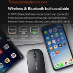 Inphic M1 PRO Kabellose Bluetooth Tri-Mode Wiederaufladbare Leise Maus mit Batteriestandsanzeige