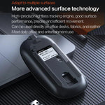 Inphic M1 PRO Kabellose Bluetooth Tri-Mode Wiederaufladbare Leise Maus mit Batteriestandsanzeige