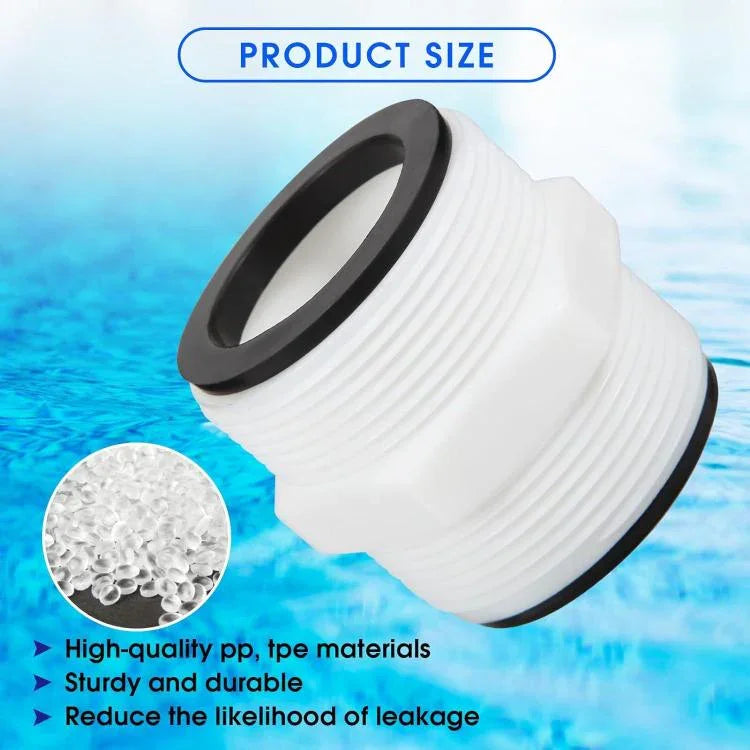 1,5 Zoll Poolschlauch 2-Wege-Anschluss für Intex, Coleman, Hayward