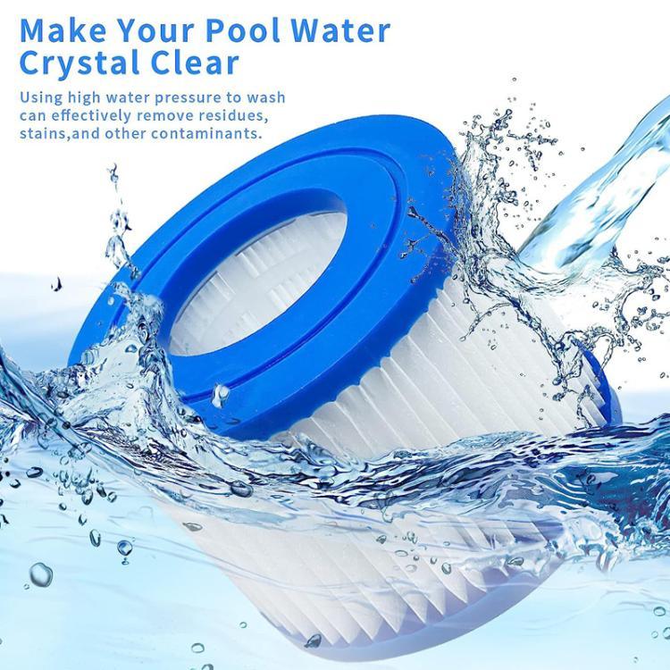 Poolreiniger Filter Ersatzkartusche für Bestway, Lay-Z-Spa, Coleman, SaluSpa und Intex, VI Kartusche