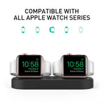 For Apple Watch / Earphone AhaStyle DD97 Storage Base 2 In 1 Desktop Charging Silicone Dock