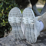 AOTU AT8614 1 Paar Outdoor 7-Zacken-Krallen Anti-Rutsch-Schuhüberzug Bergsteigen Eis-Anti-Rutsch-Spikes