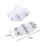 AOTU AT8614 1 Paar Outdoor 7-Zacken-Krallen Anti-Rutsch-Schuhüberzug Bergsteigen Eis-Anti-Rutsch-Spikes