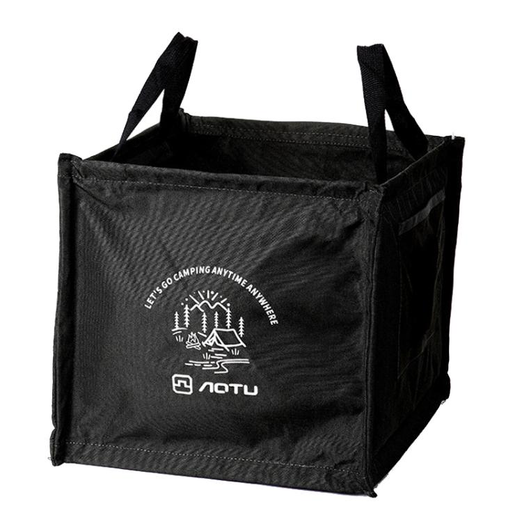 AOTU AT6361 Outdoor Faltbarer Mülleimer 27L Großes Fassungsvermögen Kleinkram-Organizer Camping Handliche Aufbewahrungsbox