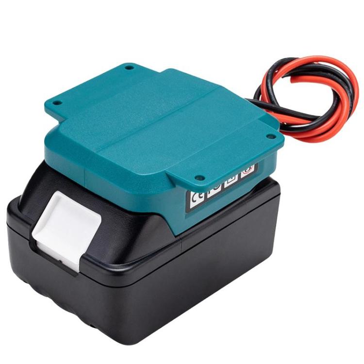 Für Makita 18V 18650 Lithium-Akku-Ladegerät Werkzeug Akku-Konverter, ohne Schutzschalter, mit Schutzschalter