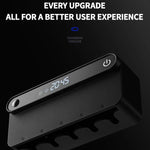 Intelligenter UV-Zahnbürstensterilisator und -trockner mit Bewegungssensor, Zeitanzeige, USB-C-Schnellladung, bohrfreier Wandhalterung