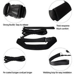 Schwimm-Kraftblock-Trainingsgurt und Elastikseil-Set