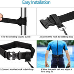 Schwimm-Kraftblock-Trainingsgurt und Elastikseil-Set