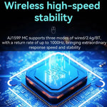 Ajazz AJ159P MC Tri-Mode Magnetische kabellose Maus Ergonomische, leichte, leise Gaming-Maus
