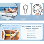 Multifunktionale Harz-Trainingsseilleiter für Bootsklettern, Weiß 1m, Weiß 1.4m, Weiß 1.8m