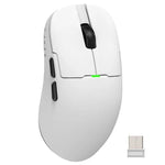 Ajazz 2.4G / Kabelgebundene Dual-Mode-Gaming-Maus PAW3395 Chip, AJ159P mit Ladestation Schwarz, AJ159P mit Ladestation Weiß, AJ159 Weiß