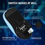Ajazz 2.4G / Kabelgebundene Dual-Mode-Gaming-Maus PAW3395 Chip, AJ159P mit Ladestation Schwarz, AJ159P mit Ladestation Weiß, AJ159 Weiß