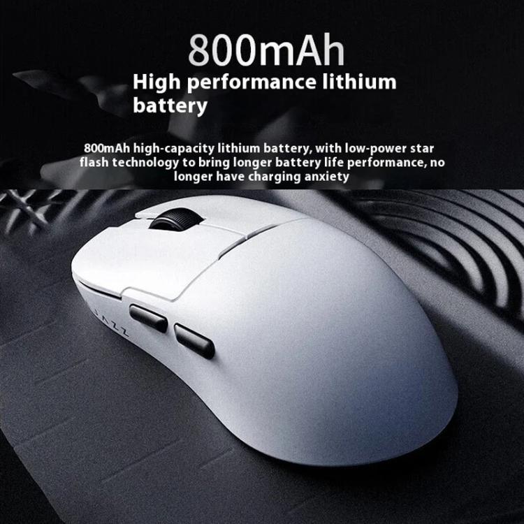 Ajazz NearLink / Kabelgebundene / Bluetooth Tri-Mode Maus, AJ159 NL 400mAh PAW3311 Weiß, AJ159 NL 800mAh PAW3311 Schwarz, AJ159 NL 800mAh PAW3311 Weiß, AJ159 NL P 800mAh PAW3395 Schwarz, AJ159 NL P 800mAh PAW3395 Weiß